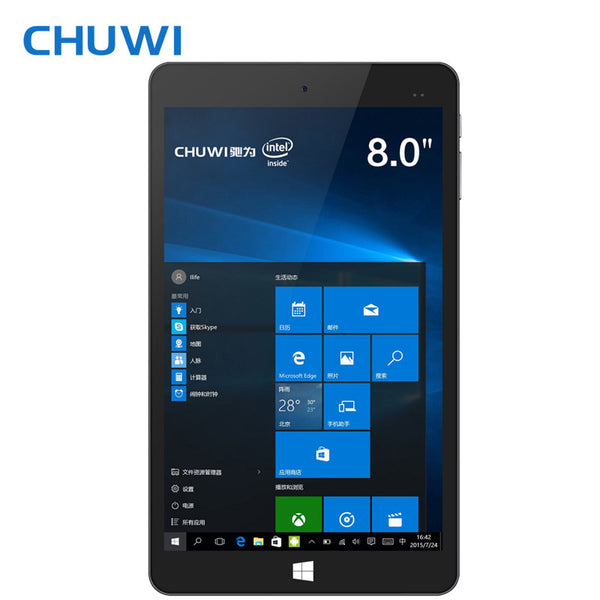 CHUWI Vi8 Plus Tablet Windows 10 chuwi WIFI 32GB Vi8 Windows Tablet Z8300 INTEL 2GB RAM DDR3 8inch IPS LCD Screen WIFI HDMI OTG