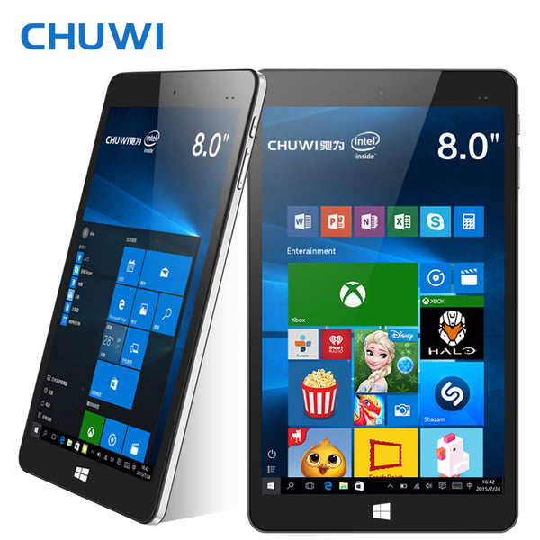 CHUWI Vi8 Plus Tablet Windows 10 chuwi WIFI 32GB Vi8 Windows Tablet Z8300 INTEL 2GB RAM DDR3 8inch IPS LCD Screen WIFI HDMI OTG